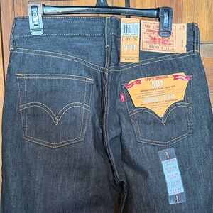 VINTAGE Levi's 501 Men's Classic Indigo Straight Jeans NWT